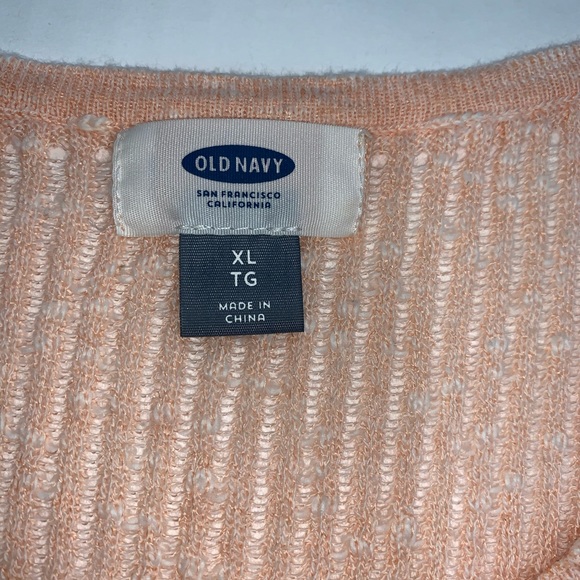 Old Navy Sheer Sweater Knitted Top size XL - Picture 6 of 8
